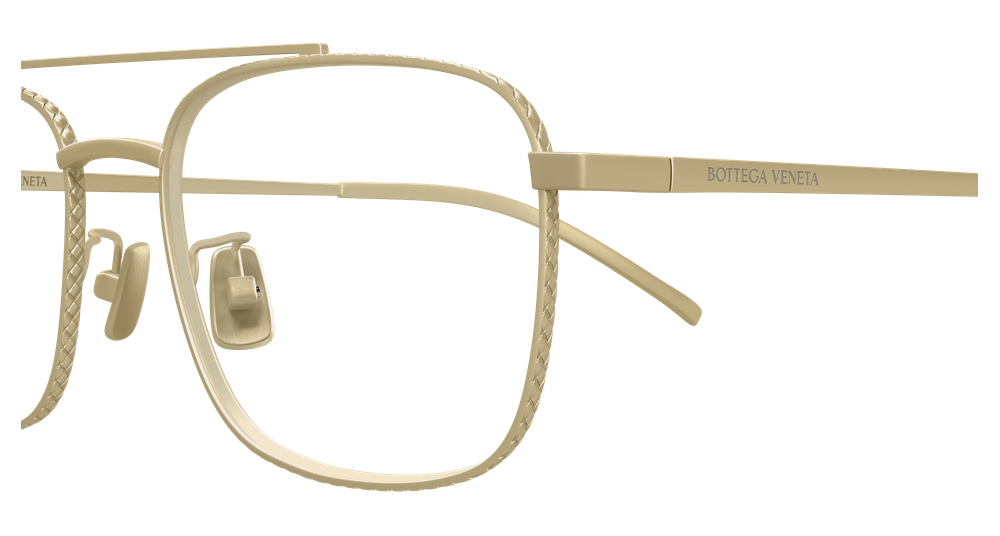 BOTTEGA VENETA BV1425OA 1 RECTANGULAR / BRONZE