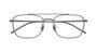 BOTTEGA VENETA BV1425OA 3 RECTANGULAR / RUTHENIUM