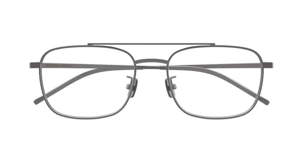 BOTTEGA VENETA BV1425OA 3 RECTANGULAR / RUTHENIUM