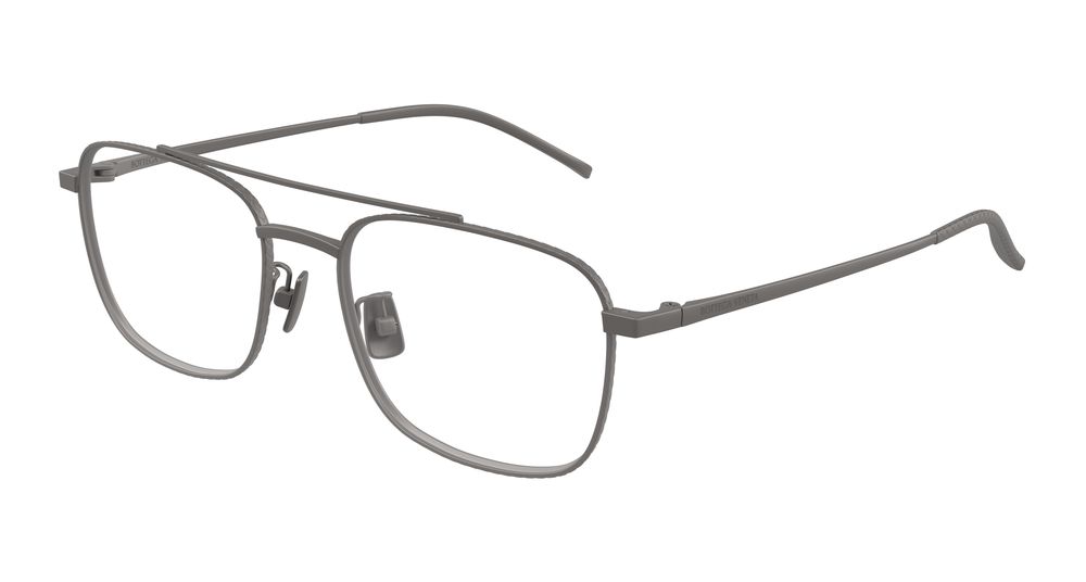 BOTTEGA VENETA BV1425OA 3 RECTANGULAR / RUTHENIUM