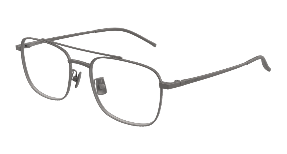 BOTTEGA VENETA BV1425OA 3 RECTANGULAR / RUTHENIUM