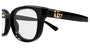 GUCCI GG1978O 1 RECTANGULAR / BLACK
