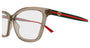 GUCCI GG1989O 3 CAT EYE / BROWN