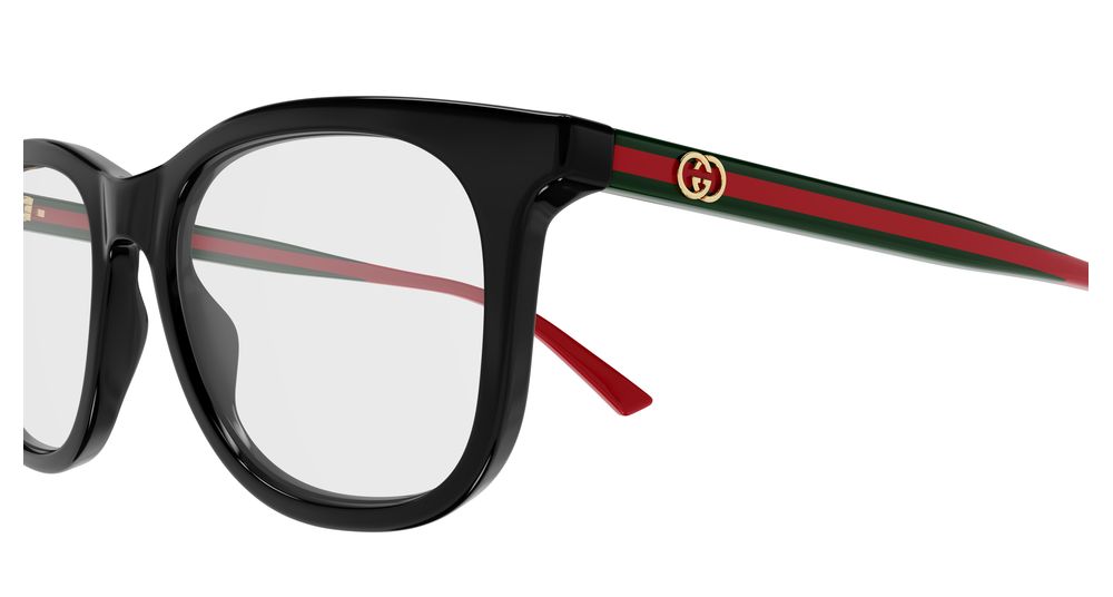 GUCCI GG1990O 1 RECTANGULAR / BLACK