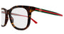 GUCCI GG1990O 2 RECTANGULAR / HAVANA