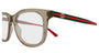 GUCCI GG1990O 3 RECTANGULAR / BROWN