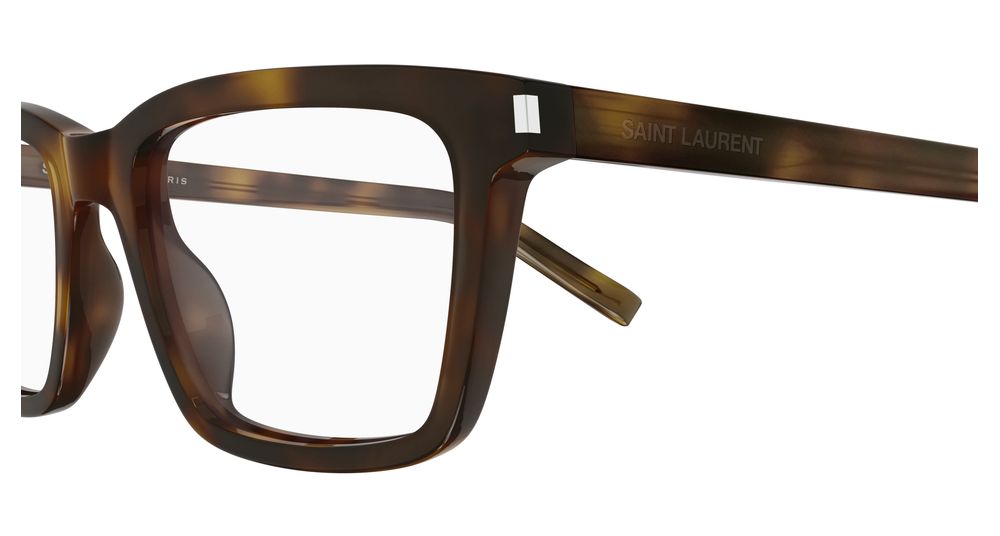 SAINT LAURENT SL 842 3 RECTANGULAR / HAVANA