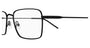 SAINT LAURENT SL 844 1 RECTANGULAR / BLACK