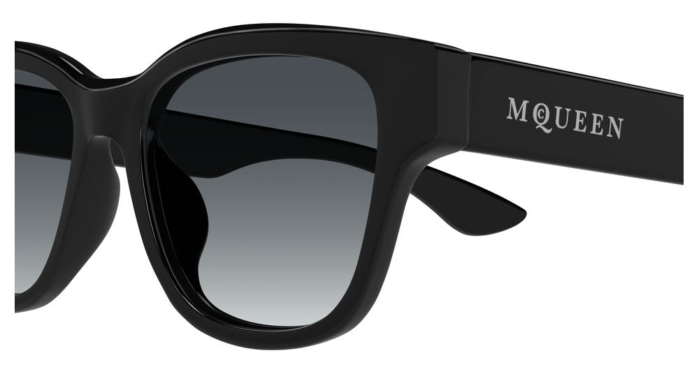 ALEXANDER MCQUEEN AM0528SA 1 RECTANGULAR / BLACK