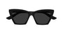 ALEXANDER MCQUEEN AM0536S 1 CAT EYE / BLACK