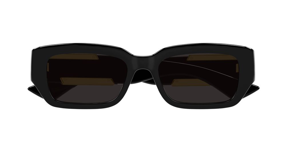 BOTTEGA VENETA BV1406S 1 RECTANGULAR / BLACK