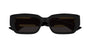 BOTTEGA VENETA BV1406S 1 RECTANGULAR / BLACK
