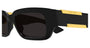 BOTTEGA VENETA BV1406S 1 RECTANGULAR / BLACK