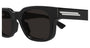 BOTTEGA VENETA BV1411S 1 RECTANGULAR / BLACK