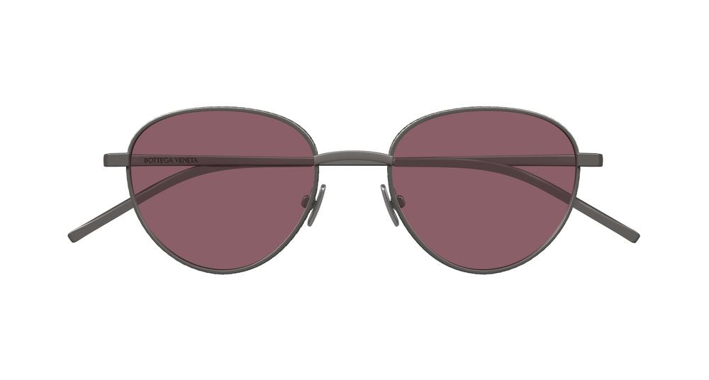 BOTTEGA VENETA BV1966S 3 ROUND / RUTHENIUM