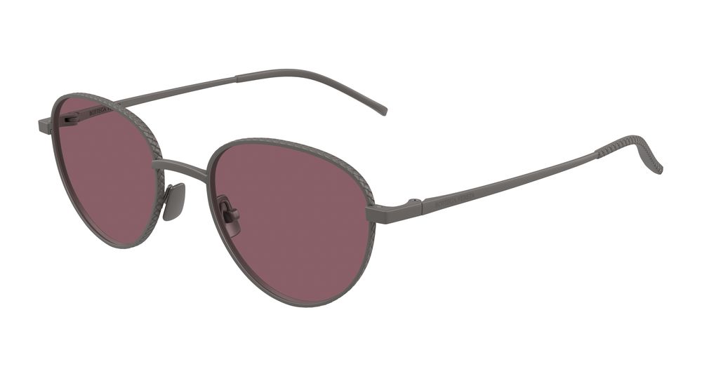 BOTTEGA VENETA BV1966S 3 ROUND / RUTHENIUM