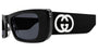 GUCCI GG0516S 18 RECTANGULAR / BLACK