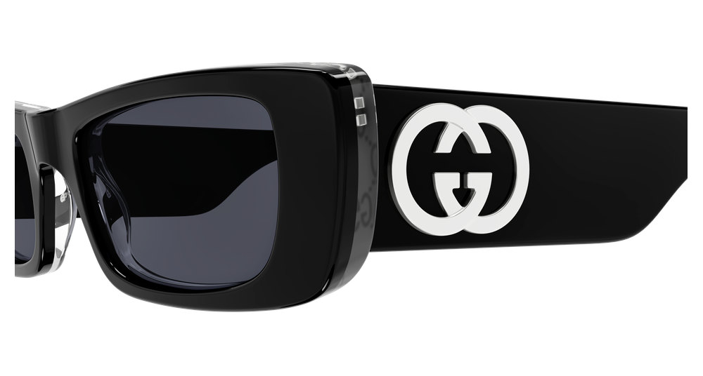 GUCCI GG0516S 18 RECTANGULAR / BLACK