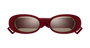 GUCCI GG0517S 9 ROUND / BURGUNDY