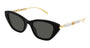 GUCCI GG1968S 1 CAT EYE / BLACK
