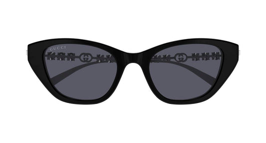 GUCCI GG1968S 2 CAT EYE / BLACK
