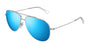 MAUI JIM MJ0589S 2 PILOT / SILVER