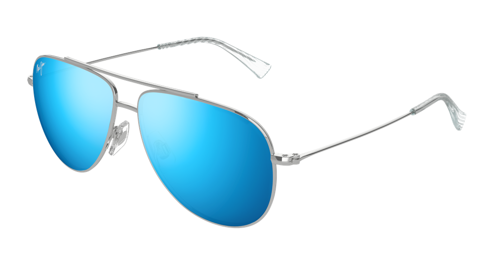 MAUI JIM MJ0589S 2 PILOT / SILVER