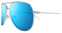 MAUI JIM MJ0589S 2 PILOT / SILVER