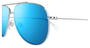 MAUI JIM MJ0589S 2 PILOT / SILVER