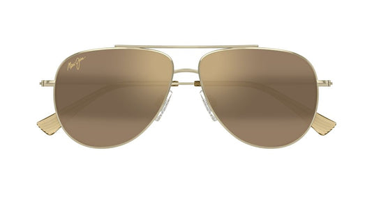 MAUI JIM MJ0589S 3 PILOT / GOLD
