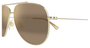 MAUI JIM MJ0589S 3 PILOT / GOLD