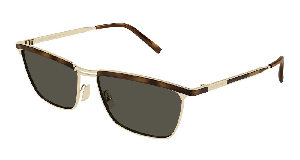 SAINT LAURENT SL 795 JOE 1 RECTANGULAR / GOLD