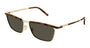SAINT LAURENT SL 795 JOE 1 RECTANGULAR / GOLD