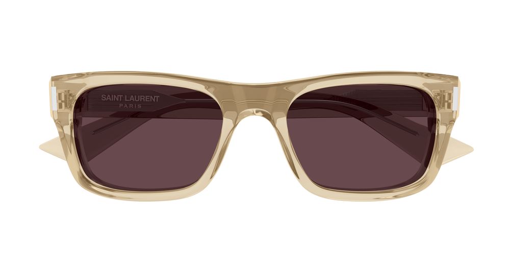 SAINT LAURENT SL 83 5 RECTANGULAR / YELLOW
