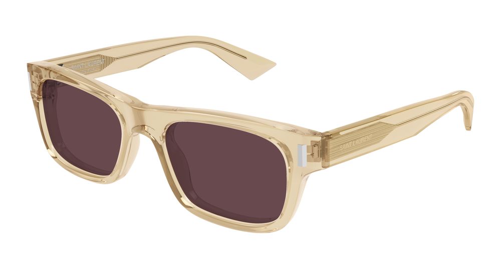 SAINT LAURENT SL 83 5 RECTANGULAR / YELLOW