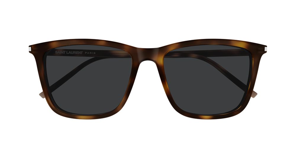 SAINT LAURENT SL 851 3 RECTANGULAR / HAVANA