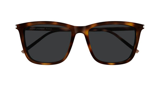 SAINT LAURENT SL 851 3 RECTANGULAR / HAVANA