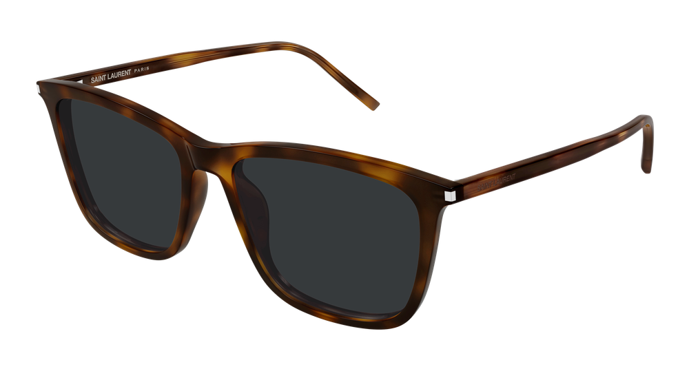 SAINT LAURENT SL 851 3 RECTANGULAR / HAVANA
