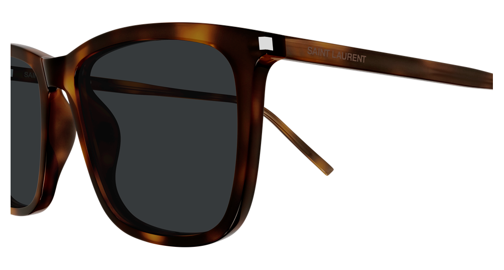 SAINT LAURENT SL 851 3 RECTANGULAR / HAVANA