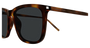 SAINT LAURENT SL 851 3 RECTANGULAR / HAVANA