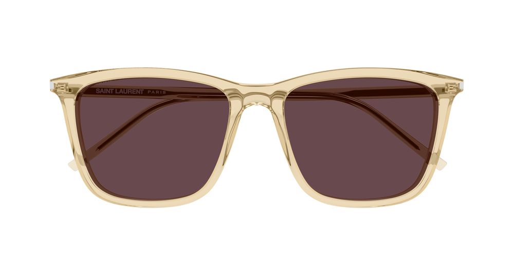 SAINT LAURENT SL 851 5 RECTANGULAR / YELLOW
