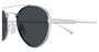 SAINT LAURENT SL 97 2 ROUND / SILVER