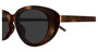 SAINT LAURENT SL M154 3 ROUND / HAVANA
