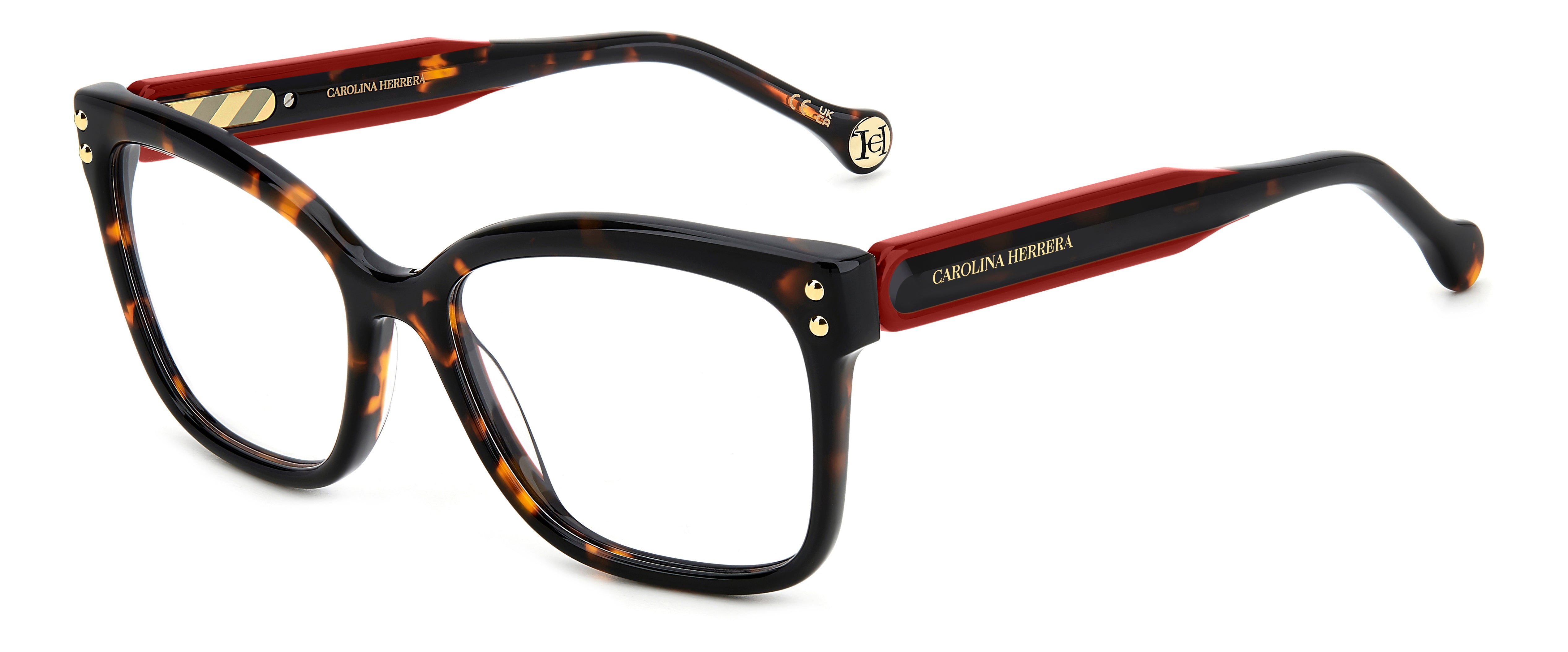 CAROLINA HERRERA HER 0316 086 RECTANGULAR / HAVANA