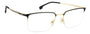 CARRERA 8909 I46 RECTANGULAR / GOLD