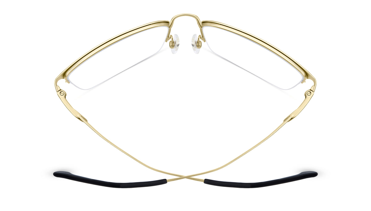 CARRERA 8909 I46 RECTANGULAR / GOLD