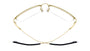 CARRERA 8909 I46 RECTANGULAR / GOLD