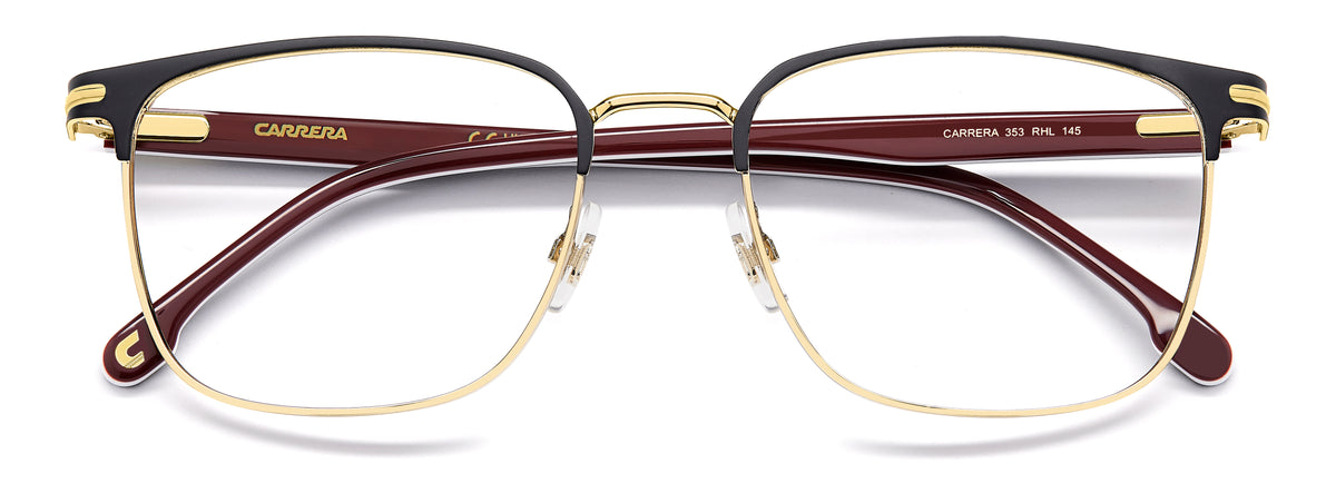CARRERA 353 RHL RECTANGULAR / GOLD