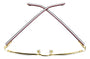 CARRERA 353 RHL RECTANGULAR / GOLD