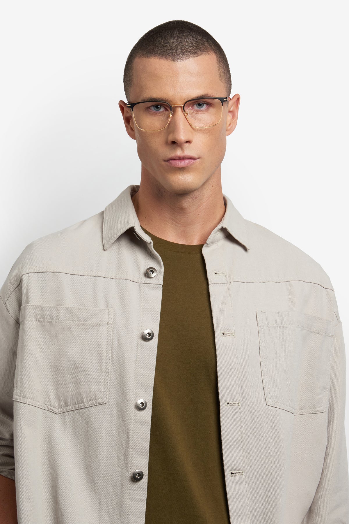 CARRERA 353 RHL RECTANGULAR / GOLD